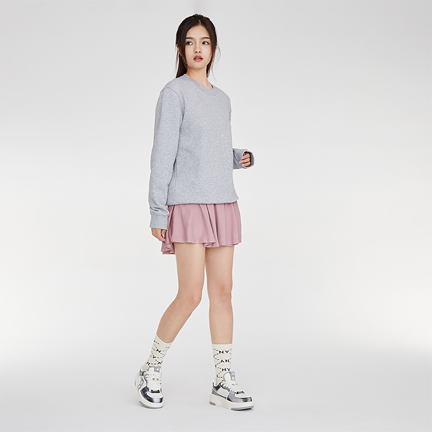 MLB Chunky Liner 'Grey White' 圖 7