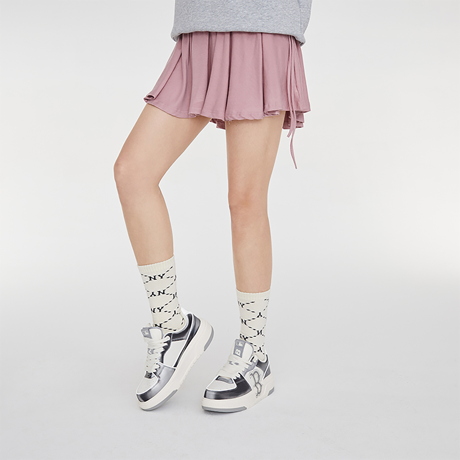 MLB Chunky Liner 'Grey White' 圖 10