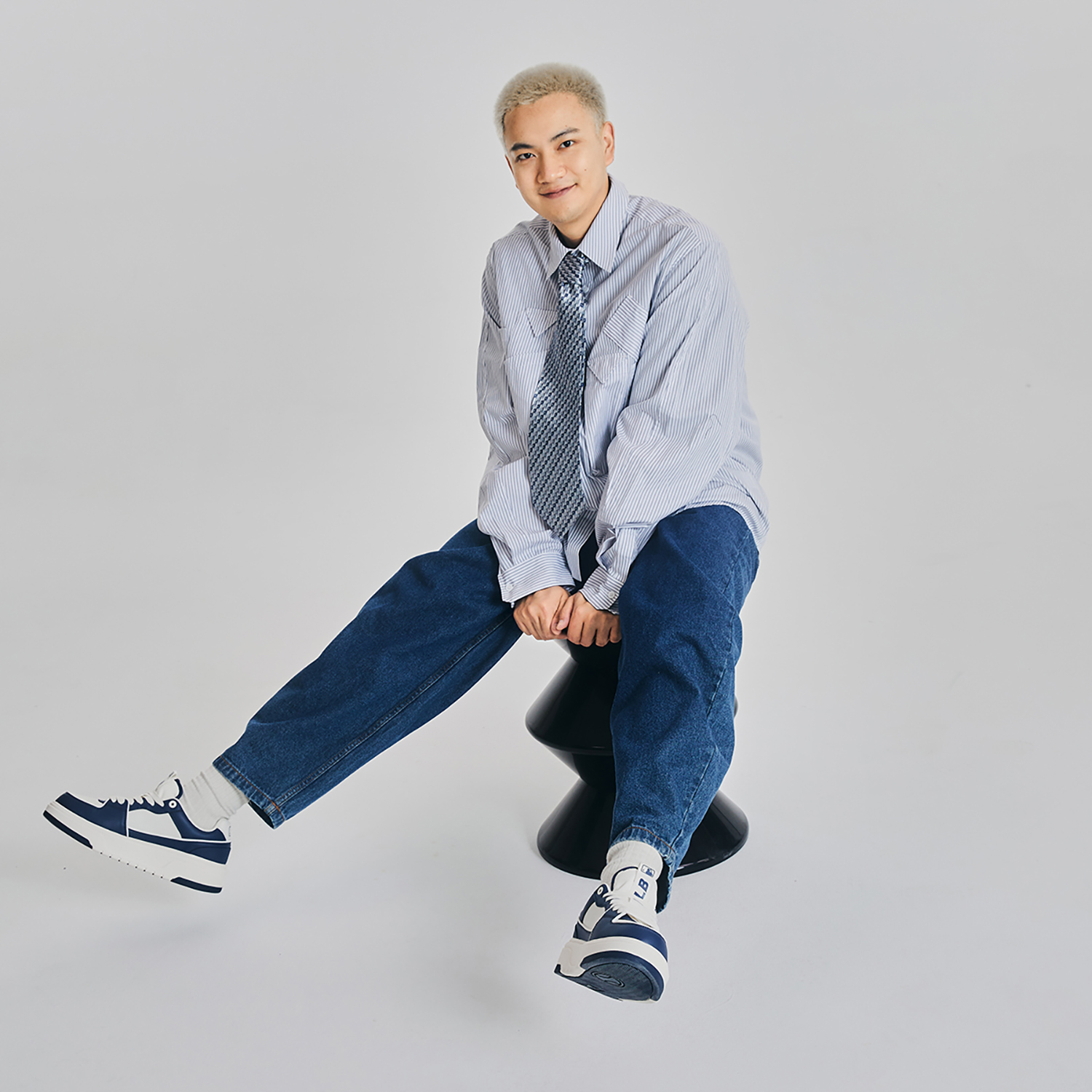 Cheap MLB Chunky Liner Básico 'Azul' 3ASXCLB3N-07NYD