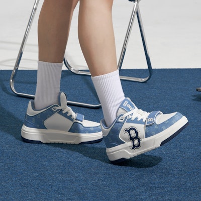 MLB Chunky Liner Classic 'Blue White Monogram' 3ASXCDN3N-43BLD Details for MLB Chunky Liner Classic 'Blue White Monogram' 3ASXCDN3N-43BLD