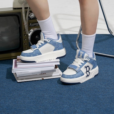 MLB Chunky Liner Classic 'Blue White Monogram' 3ASXCDN3N-43BLD Cheap MLB Chunky Liner Classic 'Blue White Monogram' 3ASXCDN3N-43BLD