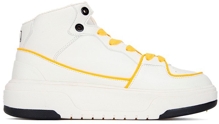 MLB Chunky Liner High 'White Yellow' 3ASXCB12N-14ORL Order MLB Chunky Liner High 'White Yellow' 3ASXCB12N-14ORL