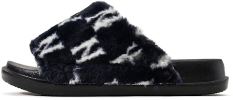 MLB Chunky Mound 'Fur Monogram Black' 3ALPSWS26-50BKS MLB Chunky Mound 'Fur Monogram Black' 3ALPSWS26-50BKS