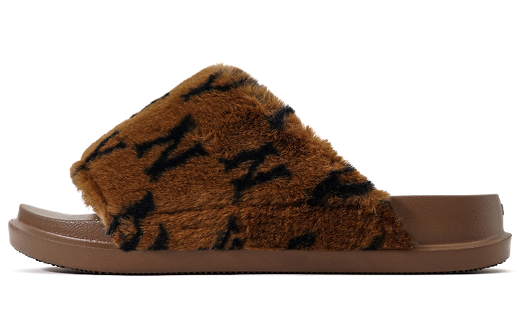 Buy MLB Chunky Mound Fur 'Monogram Deep Brown' 3ALPSWS26-50BRD