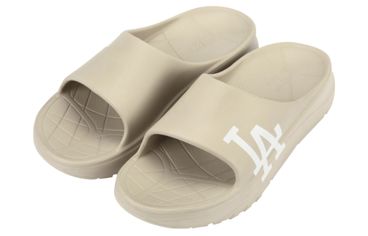 Order MLB Chunky Slider 'Khaki' Sandalias Gruesas 32SHHP111-07B