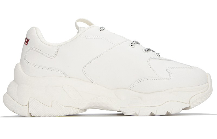 Order MLB 厚底休閒 增高 低筒 老爹鞋 男女同款 白紅