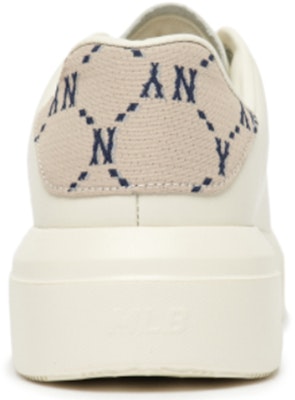 MLB 复古厚底鞋 Dia Monogram LOGO印花 低帮板鞋 男女同款 白棕 Purchase MLB 复古厚底鞋 Dia Monogram LOGO印花 低帮板鞋 男女同款 白棕