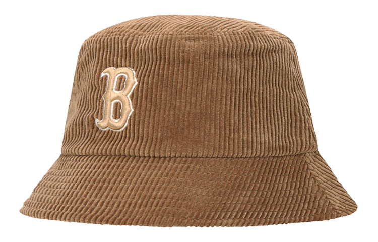 MLB Classic Letter B Embroidered Logo Corduroy Bucket Hat Unisex. 32CPHS011-43A