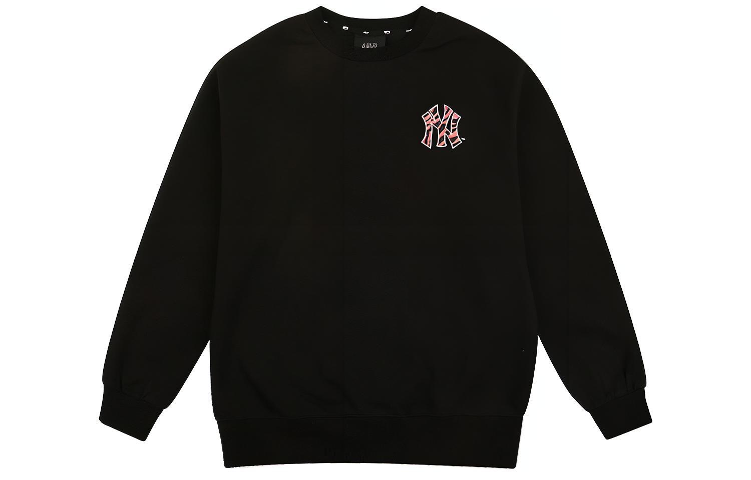 MLB Classic Logo Printed Sweatshirt Unisex - Black 31MTZ3941-50L