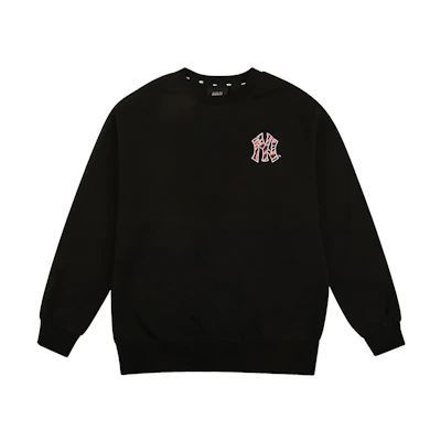 MLB Classic Logo Printed Sweatshirt Unisex - Black 31MTZ3941-50L
