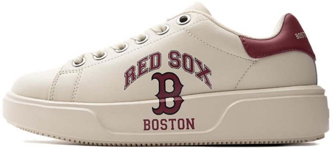 MLB 百搭休閒 減震耐磨 低幫 板鞋 男女同款 紅色 Buy MLB 百搭休閒 減震耐磨 低幫 板鞋 男女同款 紅色
