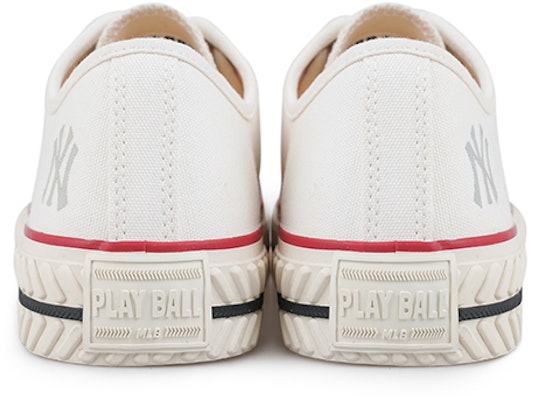 MLB 클래식 로우 캔버스 '화이트 비스킷' 32SHP1111-50W Shop MLB 클래식 로우 캔버스 '화이트 비스킷' 32SHP1111-50W