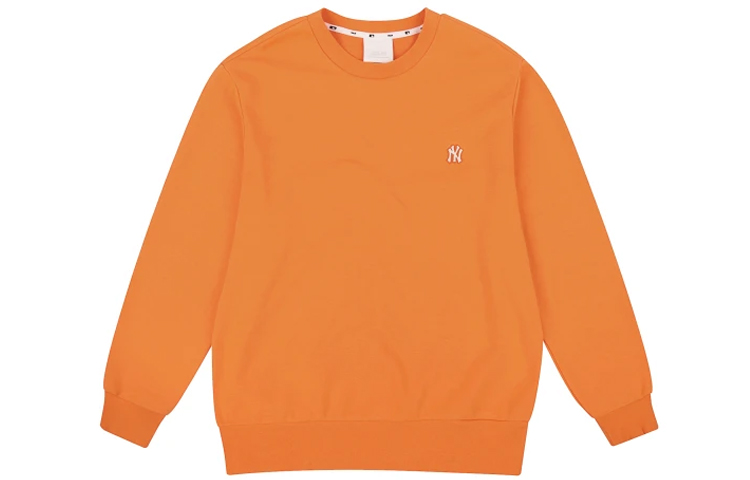 MLB Classic Oversized Small Logo Orange Sweatshirt Unisex 31MT02941-50O