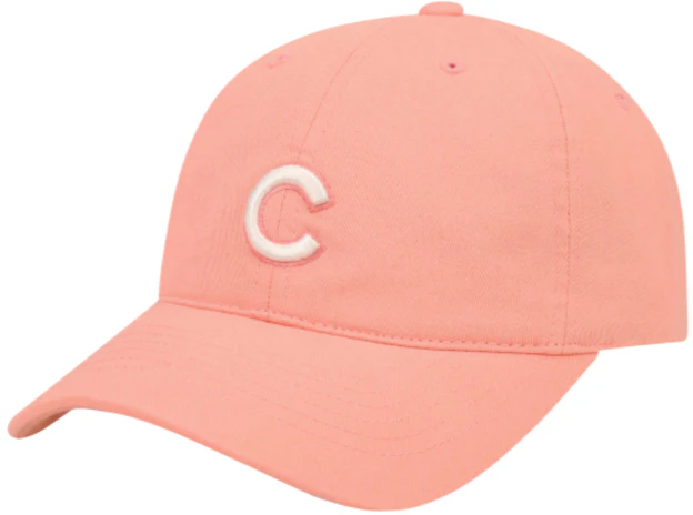 mlb-classic-small-logo-chicago-team-pink-baseball-cap-unisex-cotton-casual-hat-32-cp-77111-02-p