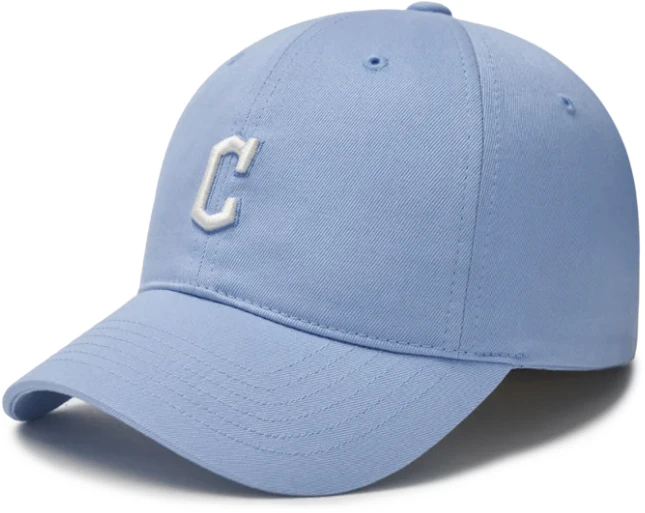 mlb-cleveland-guardians-cotton-polyester-baseball-cap-unisex-blue-3-acp-7701-n45-sbs