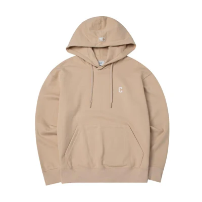 MLB Cleveland Indians Beige Hoodie Unisex Minimalist Design Soft and Comfortable 3AHDB0141-45BGL