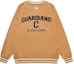 Lookbook MLB Cleveland Indians Letter-Graphic Cardigan Sweater Unisex Brown. 3AKCV0134-45CAL