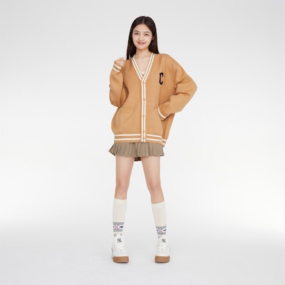 MLB Cleveland Indians Letter-Graphic Cardigan Sweater Unisex Brown. 3AKCV0134-45CAL Cheap MLB Cleveland Indians Letter-Graphic Cardigan Sweater Unisex Brown. 3AKCV0134-45CAL