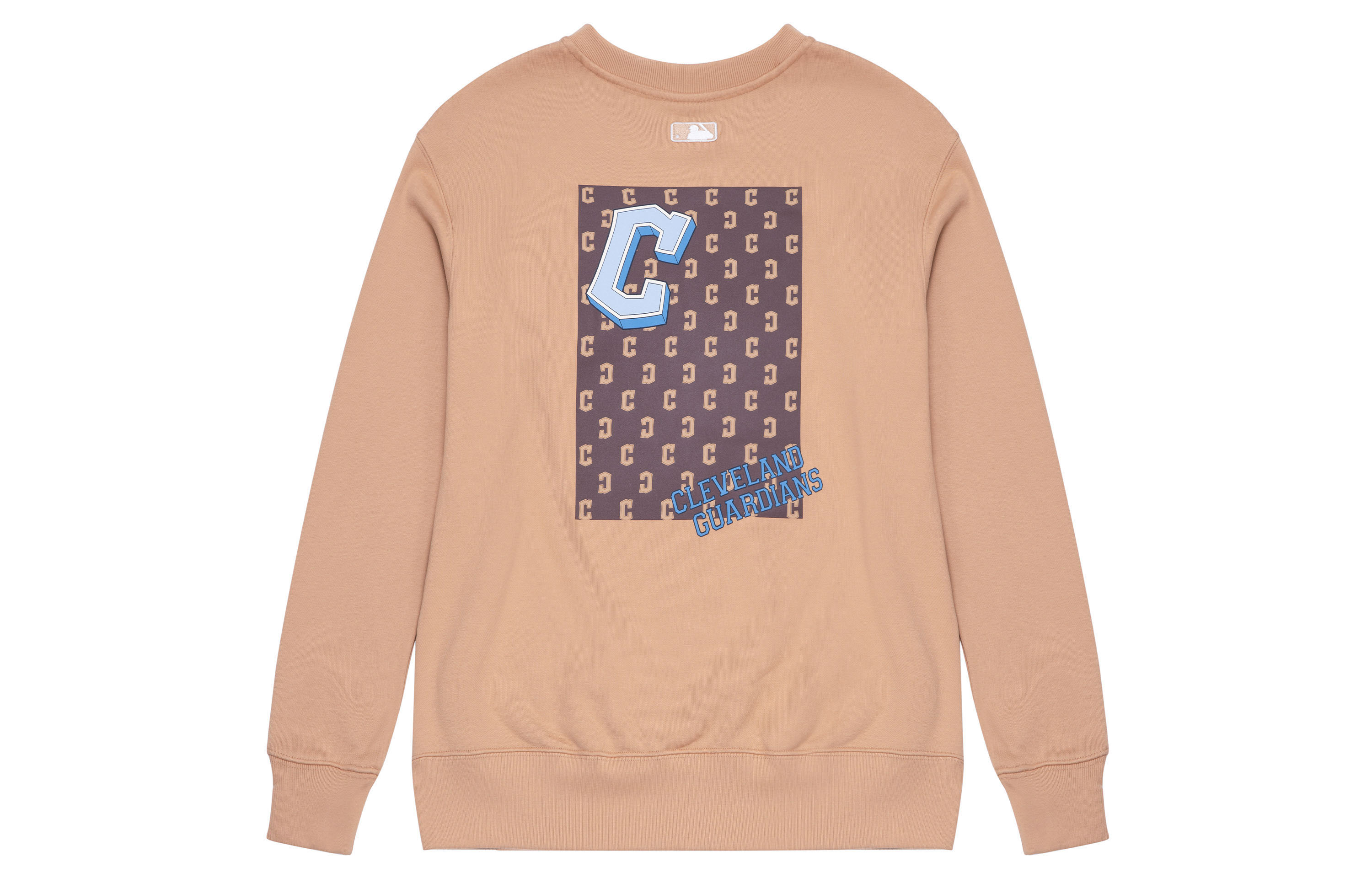 MLB Cleveland Indians Retro Classic Crewneck Sweatshirt Unisex Brown 3AMTM0934-45CAL