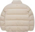 Lookbook MLB Corduroy Puffer Jacket Unisex Short Thick Letter Embroidery - Off White. 3ADJB0826-43BGL