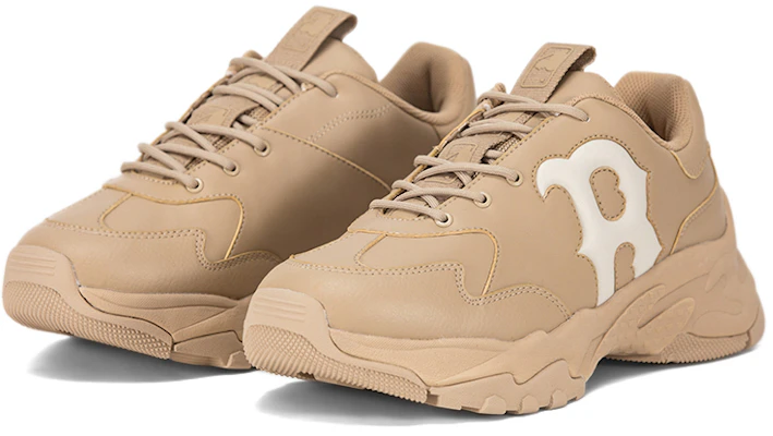 【23秋冬美拉德風】MLB 舒適百搭氣質潮流 減震耐磨防滑 低幫 老爹鞋 男女同款 米黃色 Lookbook 【23秋冬美拉德風】MLB 舒適百搭氣質潮流 減震耐磨防滑 低幫 老爹鞋 男女同款 米黃色