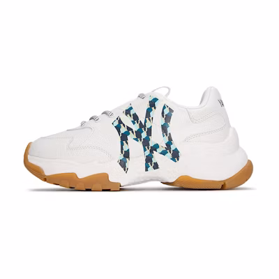 MLB Daddy Shoes Low Top 'White Platform'