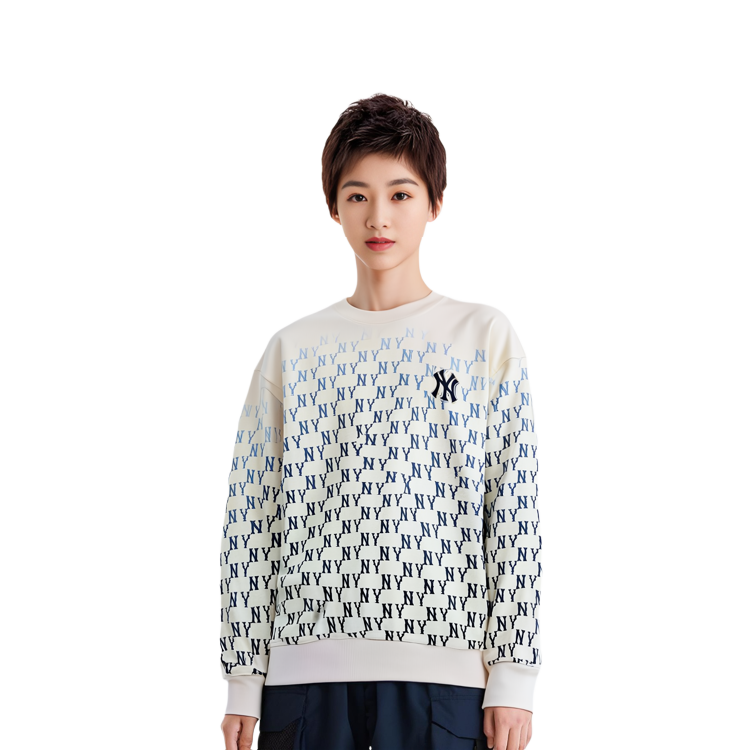 MLB Diamond Classics Gradient Logo Print Sweatshirt Unisex Crewneck 3AMTM1334-50CRS 圖 7
