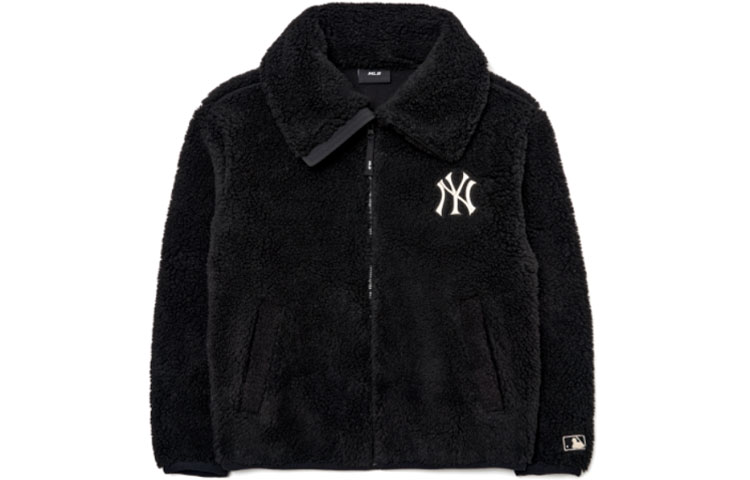 Order MLB 紐約洋基刺繡徽標拉鍊外套 男女適用 黑色. 3AJPF3016-50BKS