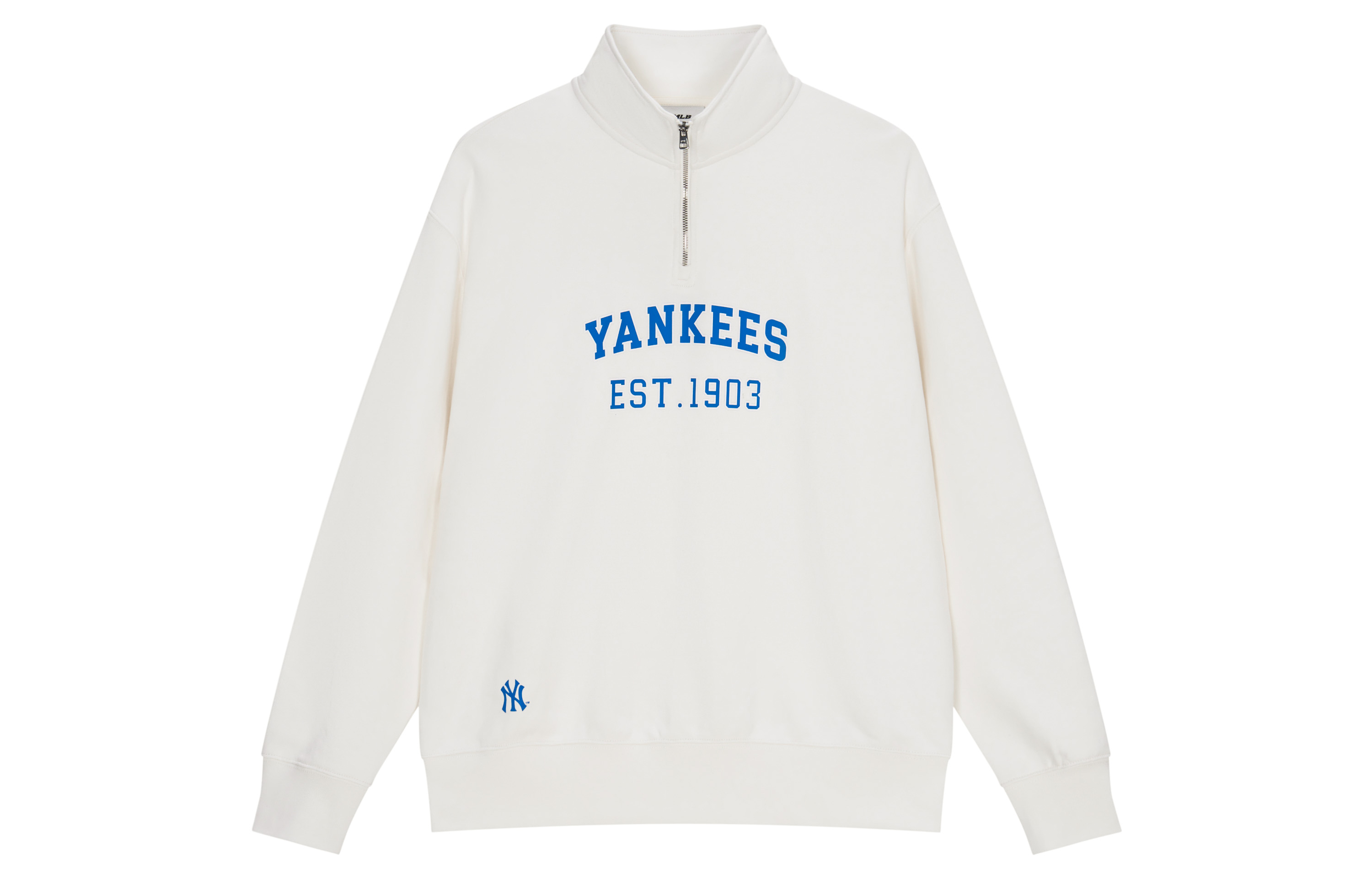 MLB Early Spring Stand Collar Half-Zip Sweatshirt Unisex College Style 3AMTV0341-50CRS