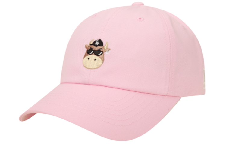MLB Embroidered Bull Logo Cotton Baseball Cap Multicolor Unisex Couples Hat 32CPKB111