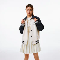 Purchase MLB Embroidered Letter Button-Up Long-Sleeve Baseball Jacket Navy Unisex 3AJPV1641-50NYD