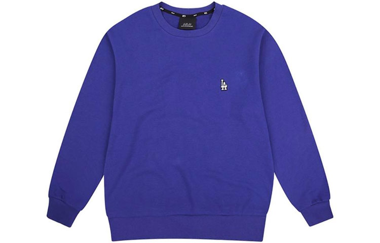 MLB Embroidered Logo Crewneck Sweatshirt Unisex Blue 31MT06941-07U
