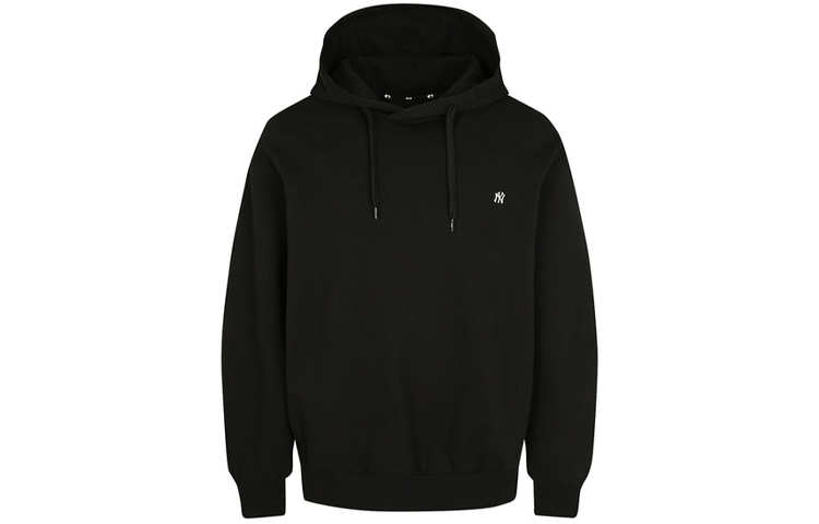 MLB Embroidered Logo Loose Fit Lightweight Sweatshirt Unisex - Black 31HD01941-50L