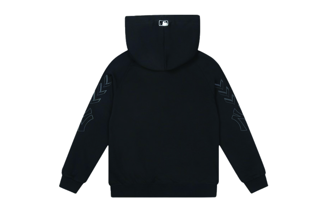 MLB Embroidered Logo Unisex Black Hoodie Long Sleeve Sweatshirt 31HD03041-50L 圖 3