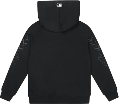 MLB Embroidered Logo Unisex Black Hoodie Long Sleeve Sweatshirt 31HD03041-50L Lookbook MLB Embroidered Logo Unisex Black Hoodie Long Sleeve Sweatshirt 31HD03041-50L