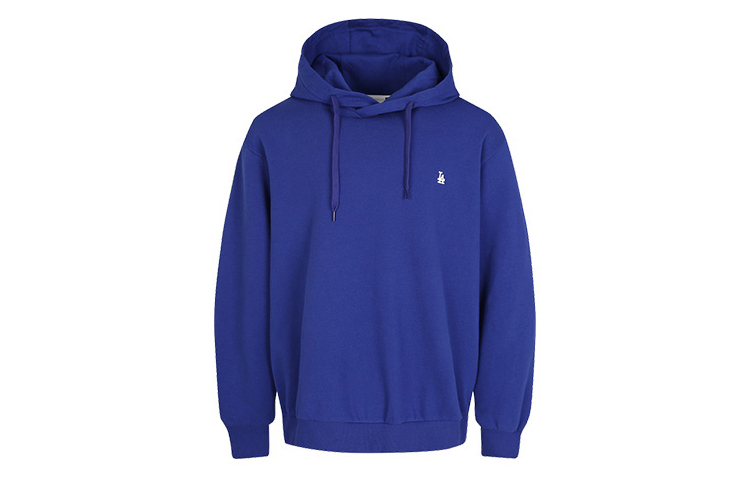 MLB Embroidered Logo Unisex Long Sleeve Sweatshirt Blue 31HD01941-07U