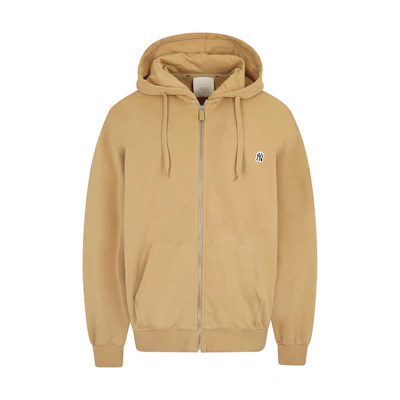MLB Embroidered Sports Hoodie Unisex Beige 31TR01011-50B