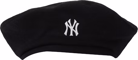 MLB Fashion Trend Logo Embroidered Beret Black Unisex 3ACBB0126-50BKS MLB Fashion Trend Logo Embroidered Beret Black Unisex 3ACBB0126-50BKS