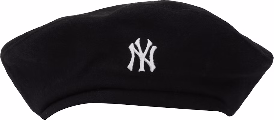 MLB 時尚潮流刺繡Logo黑色貝雷帽 男女通用 3ACBB0126-50BKS Buy MLB 時尚潮流刺繡Logo黑色貝雷帽 男女通用 3ACBB0126-50BKS