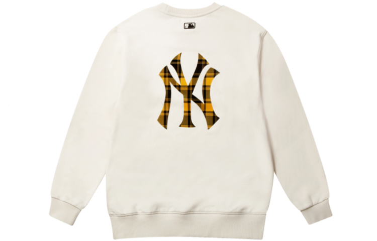 MLB Fireworks Unisex White Long Sleeve Sweatshirt 31MTE1041-50I
