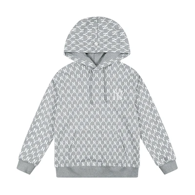 MLB Full Logo Hoodie Unisex Gray - Perfect Gift Recommendation 31HDM1111-50M