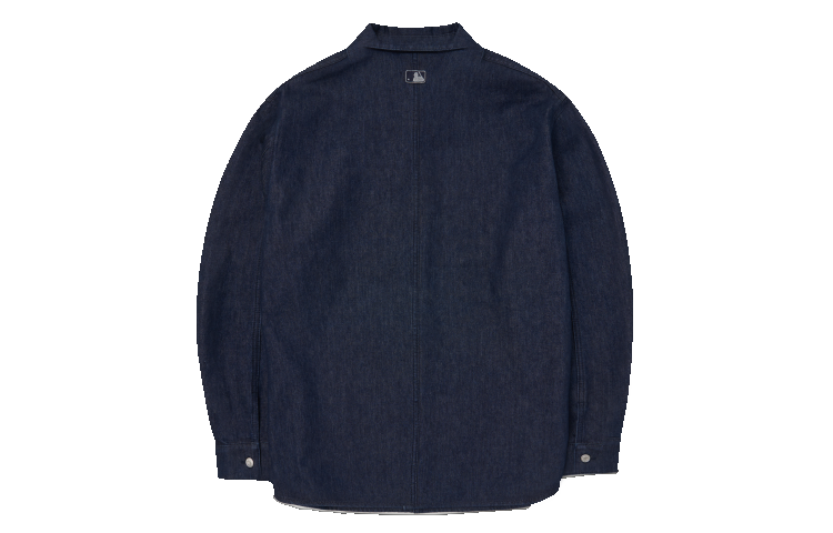 MLB FW22  Blue Denim Jacket Long Sleeve Single-Breasted Casual Outfit. 3adrm0524-50NYD 圖 3