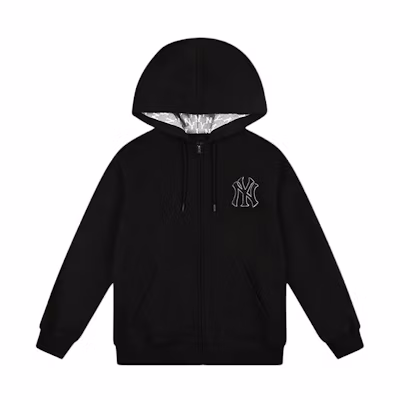 MLB FW22 Back NY Logo Unisex Hoodie Black 31TRM3111-50L