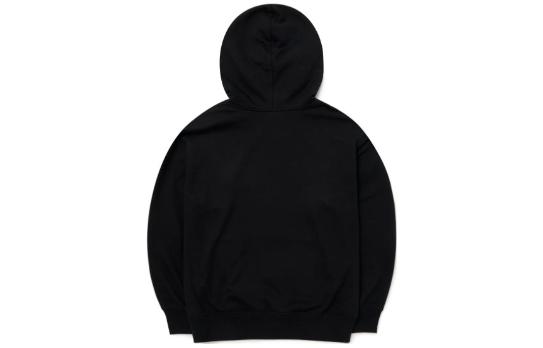 Lookbook MLB FW22 블랙 후드티 유니섹스 스몰 로고 자수 긴팔 풀오버 3AHDB0124-50BKS