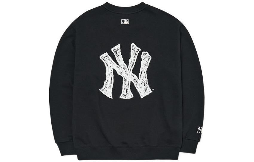 MLB FW22 Black Pullover Sweatshirt Grumpy Bear Unisex 3AMTE0124-1