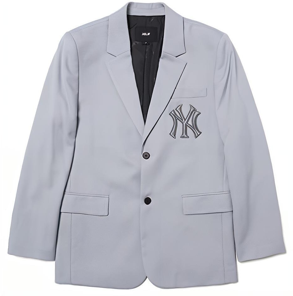mlb-fw-22-grey-single-breasted-blazer-with-solid-letter-patch-unisex-3-ajk-01014-50-grs