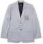 Buy Blazer Unisex MLB FW22 Gris con Parche de Letras Sólidas y Botón Simple. 3AJK01014-50GRS