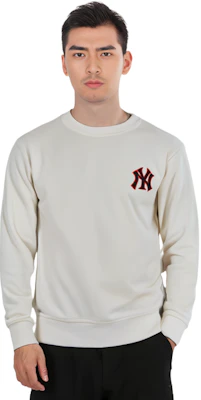 MLB FW22 復古運動標誌圓領衛衣 男女款 米白色 3AMTB0626-50IVS Purchase MLB FW22 復古運動標誌圓領衛衣 男女款 米白色 3AMTB0626-50IVS