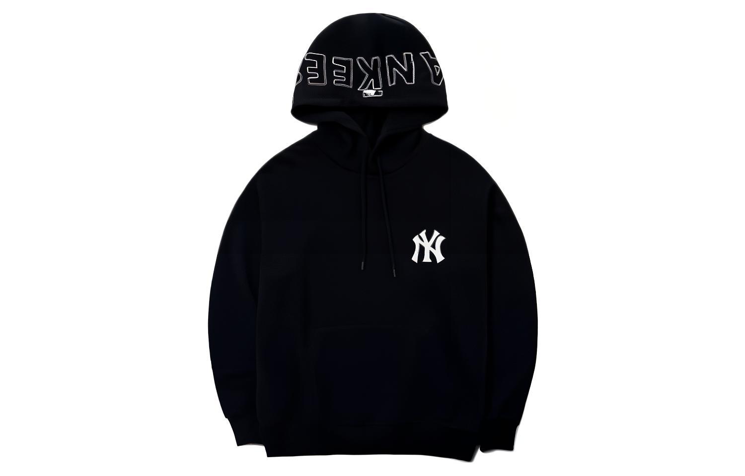 MLB FW22 Logo Graphic Hoodie Unisex Black 3AHDM0114