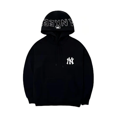 MLB FW22 Logo Graphic Hoodie Unisex Black 3AHDM0114